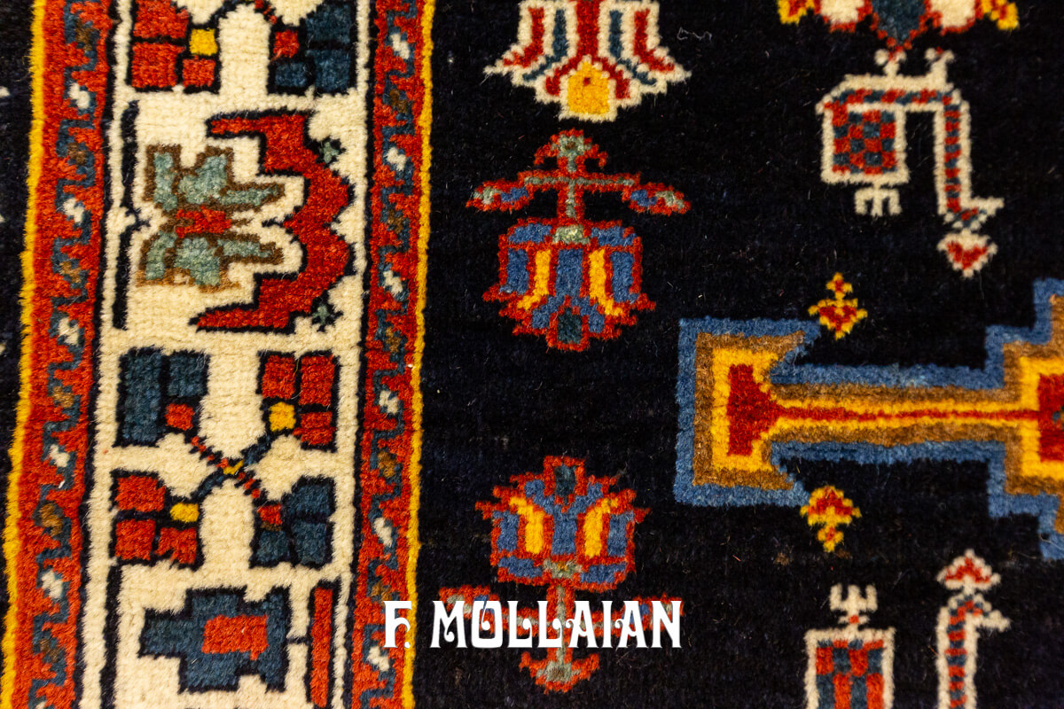 Tapis Kashkuli Tribal n°:128558